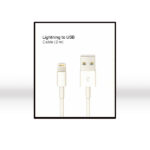 Lightning Ladd/Sync Kabel 2m vit