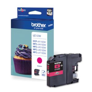 Brother LC123M Magenta Original