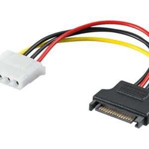 Goobay Adapter SATA hane till 4 pins hona