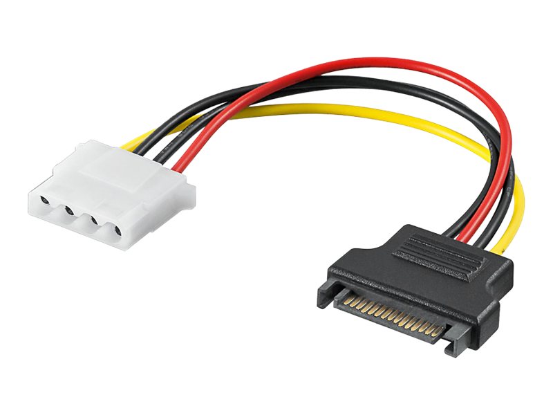 Goobay Adapter SATA hane till 4 pins hona