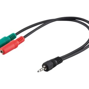 Goobay PC Computer Headset to 3.5mm (4 pol)