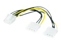 Goobay 2x 4pin - 8pin PCI Express