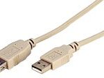 Goobay USB 2.0 A/A förlängning 2,5m Grå