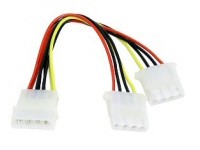 Goobay Strömkabel 2 x 5.25 (molex)