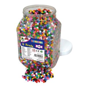 Playbox  Pärlburk 15000st 10 Färgmix