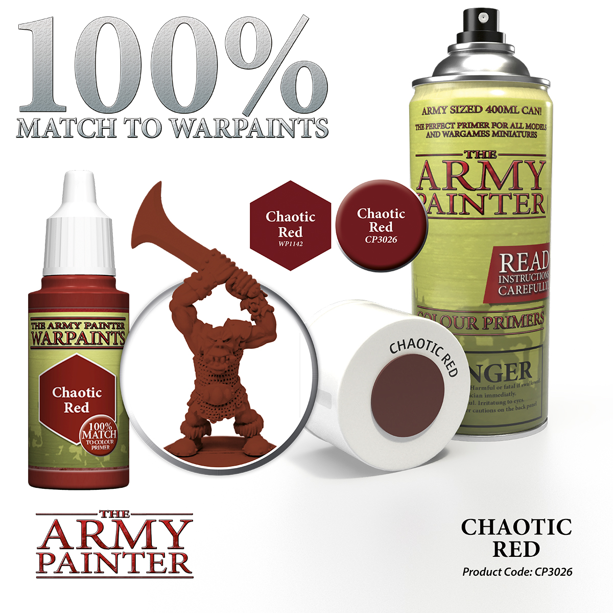 The Army Painter - Spray - Chaotic Red - Bild 2