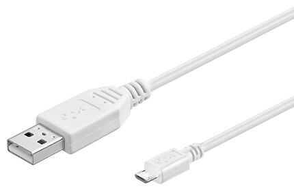 Goobay USB 2.0, Micro-USB till USB-A, 1m