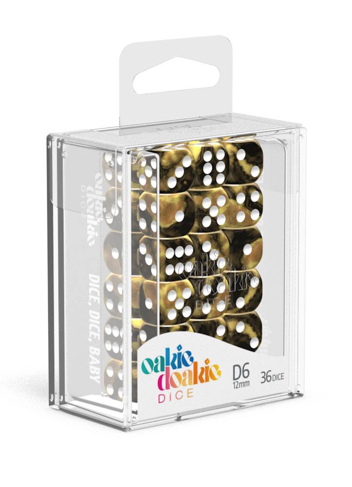 Oakie Doakie Dice D6 Dice 12 mm Gemidice - Hornet (36)