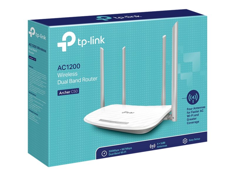 TP-Link Archer C50 Trådlös router - Bild 3