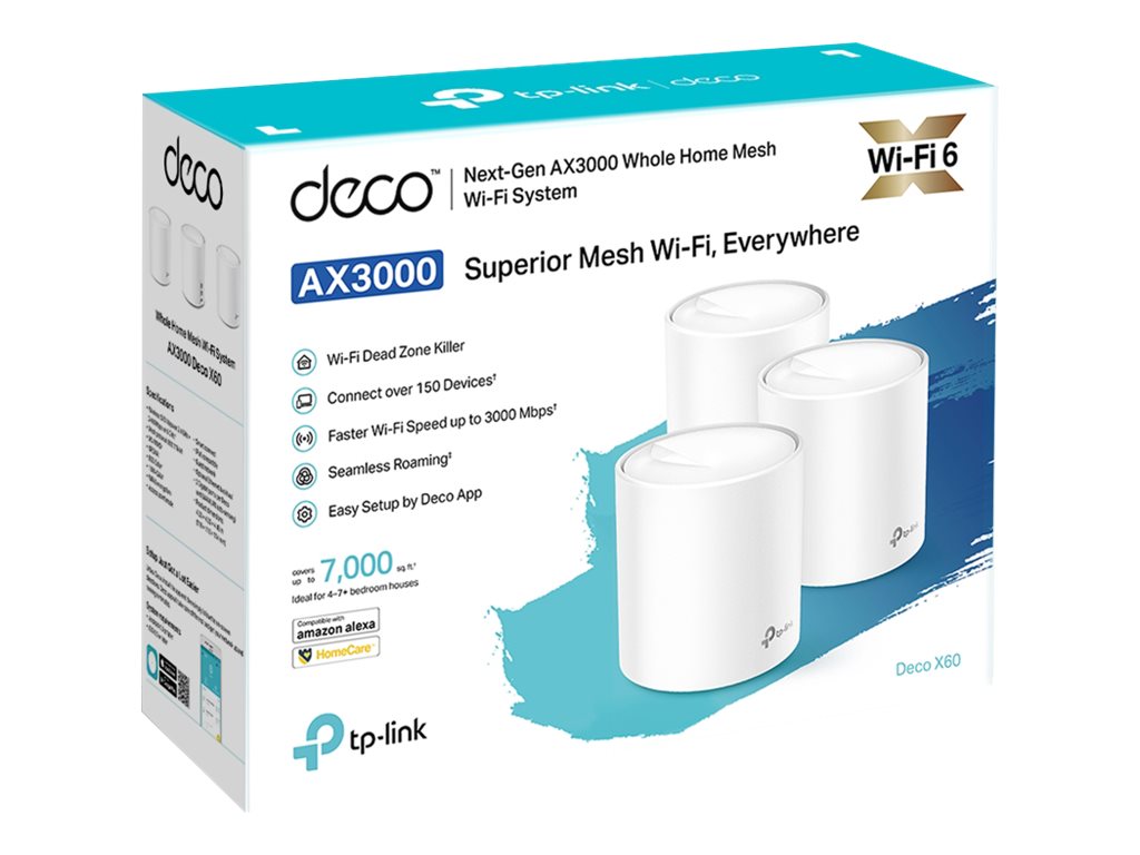 TP-Link Deco X60 Wi-Fi-system Desktop - Bild 3