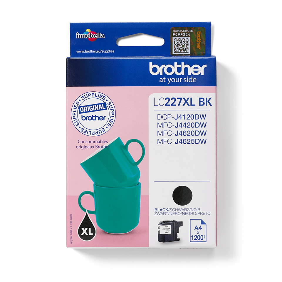Brother LC227XLBK Svart
