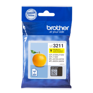 Brother LC3211Y Gul