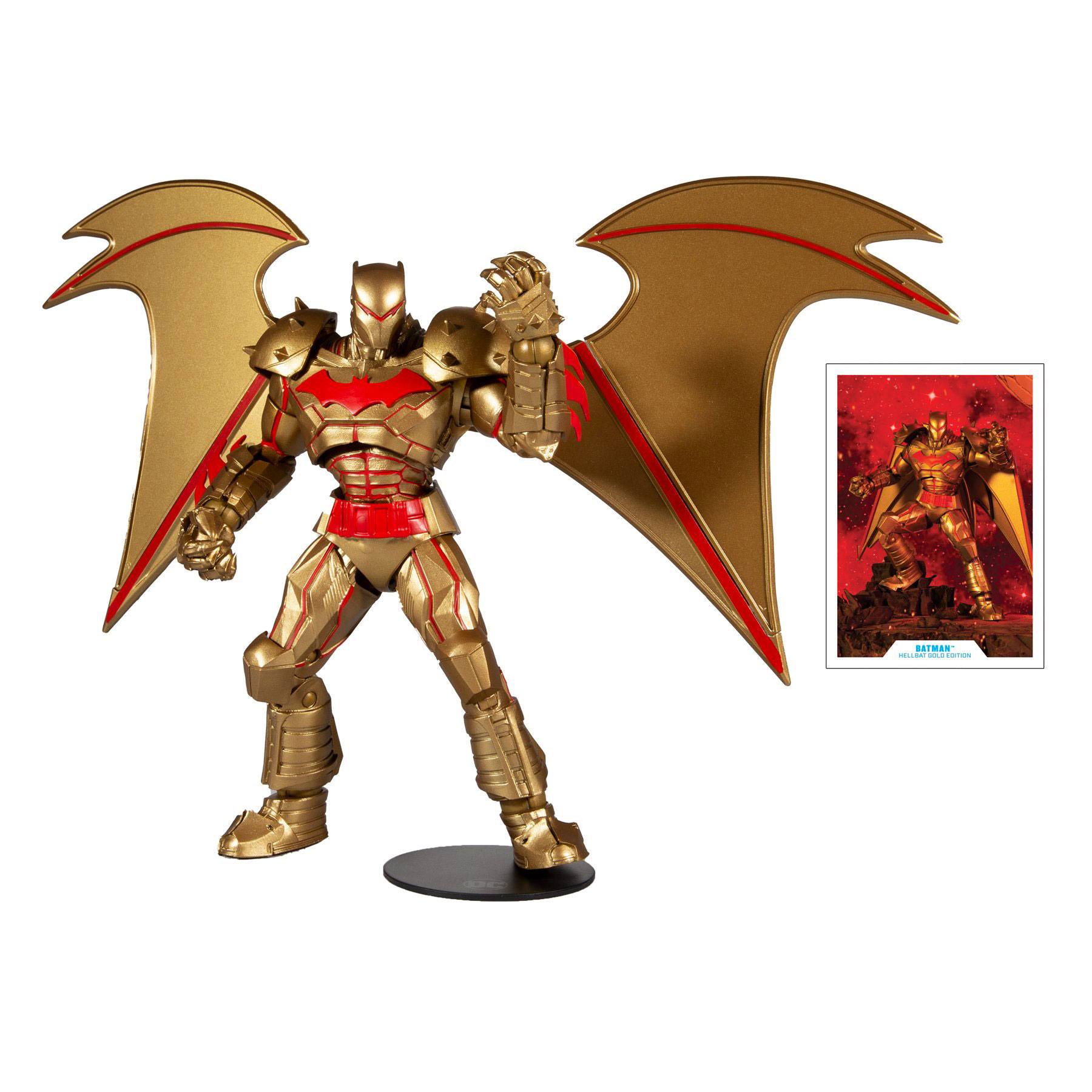 McFarlane Toys DC Multiverse Action Figure Batman Hellbat Suit (Gold Edition) 18 cm - Bild 2