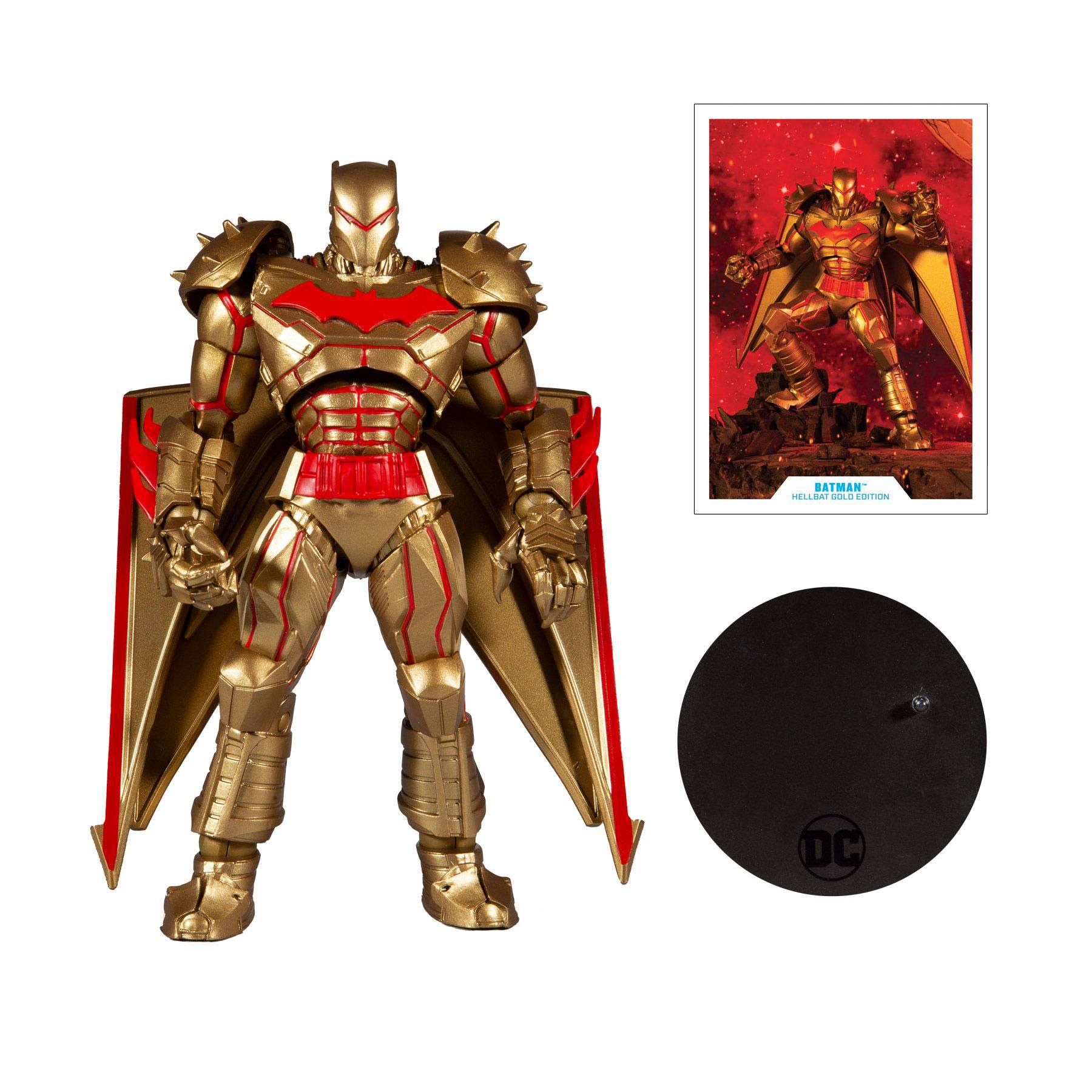 McFarlane Toys DC Multiverse Action Figure Batman Hellbat Suit (Gold Edition) 18 cm - Bild 7