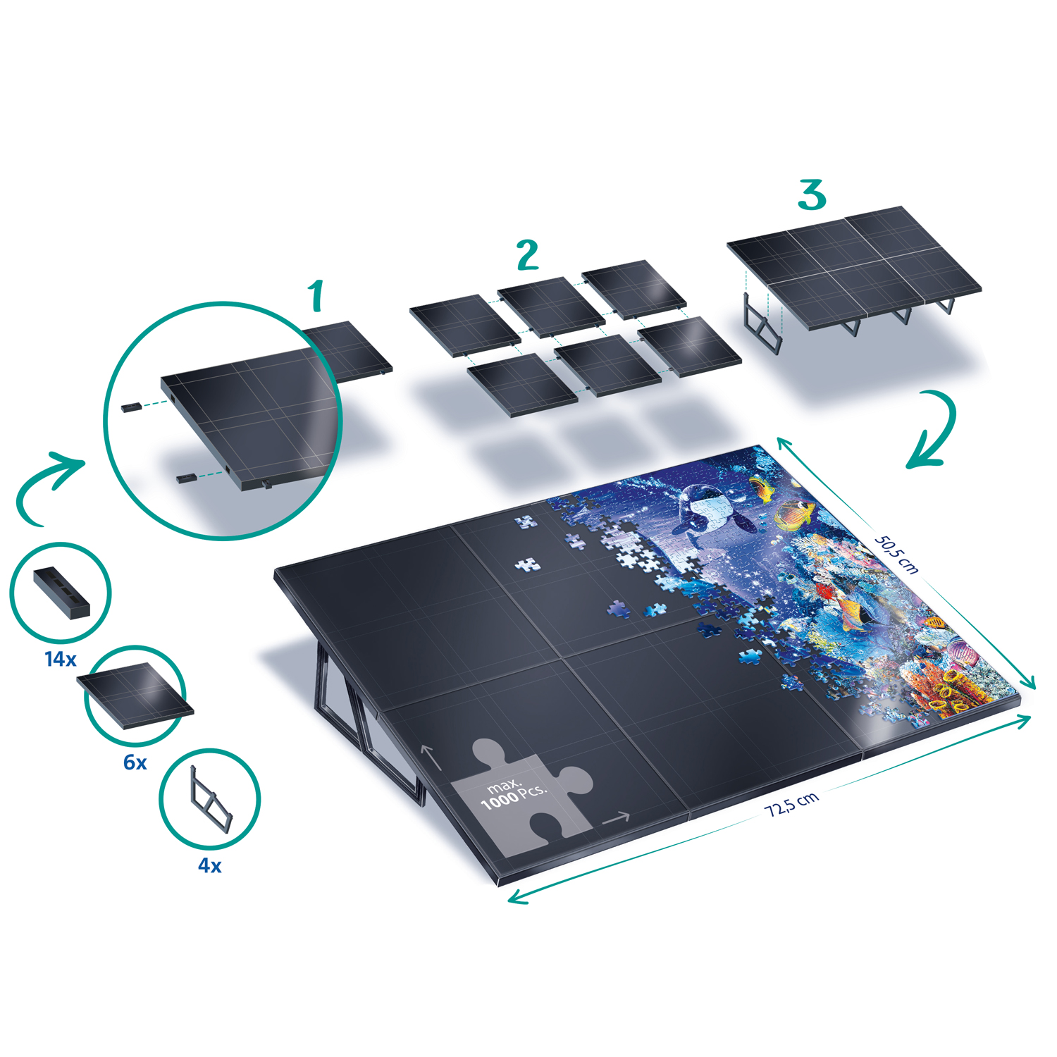 RAVENSBURGER Folding Puzzle Eazel - Bild 2