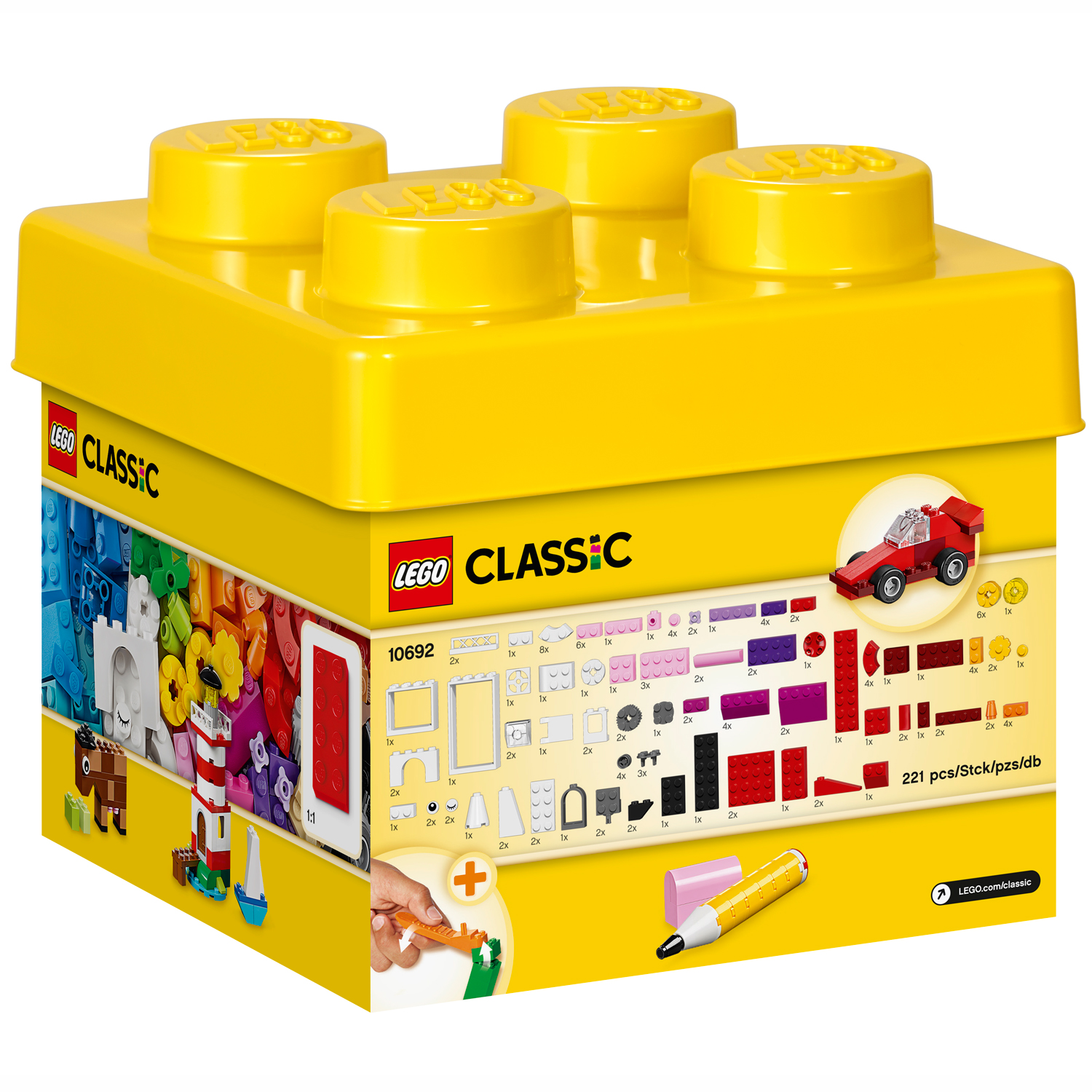 LEGO Classic - 10692 - Fantasiklossar - Bild 2