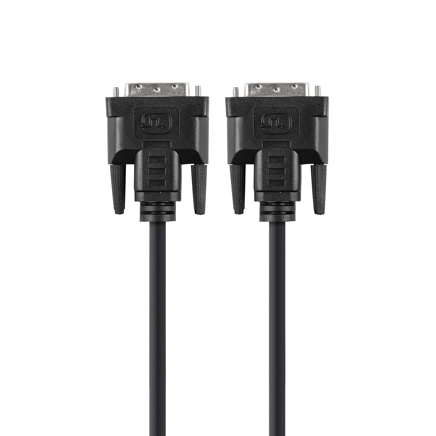 Champion DVI-kabel Hane-Hane 2.0m Svart