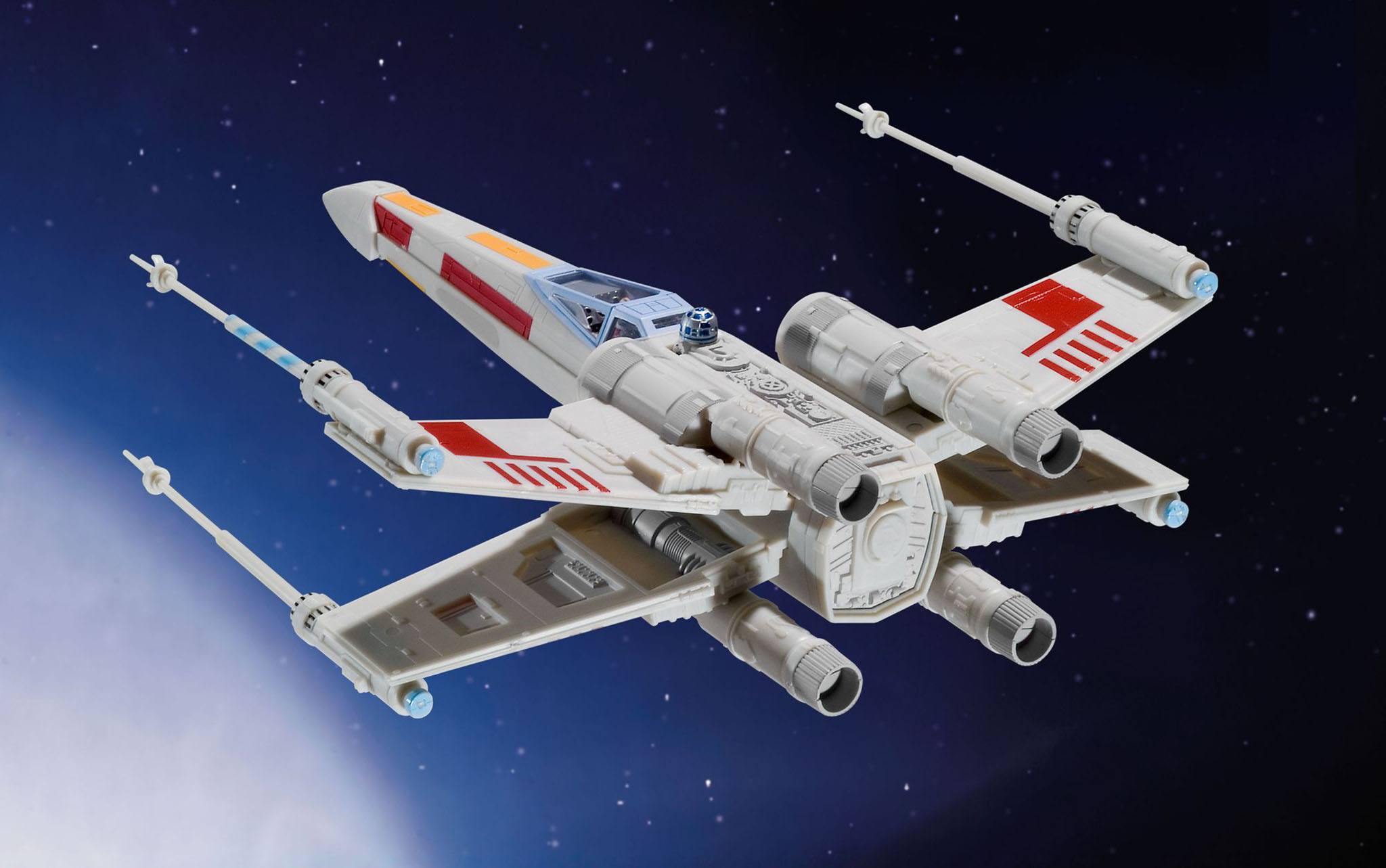 Star Wars Model Kit Gift Set 1/57 X-Wing Fighter & 1/65 TIE Fighter - Bild 7