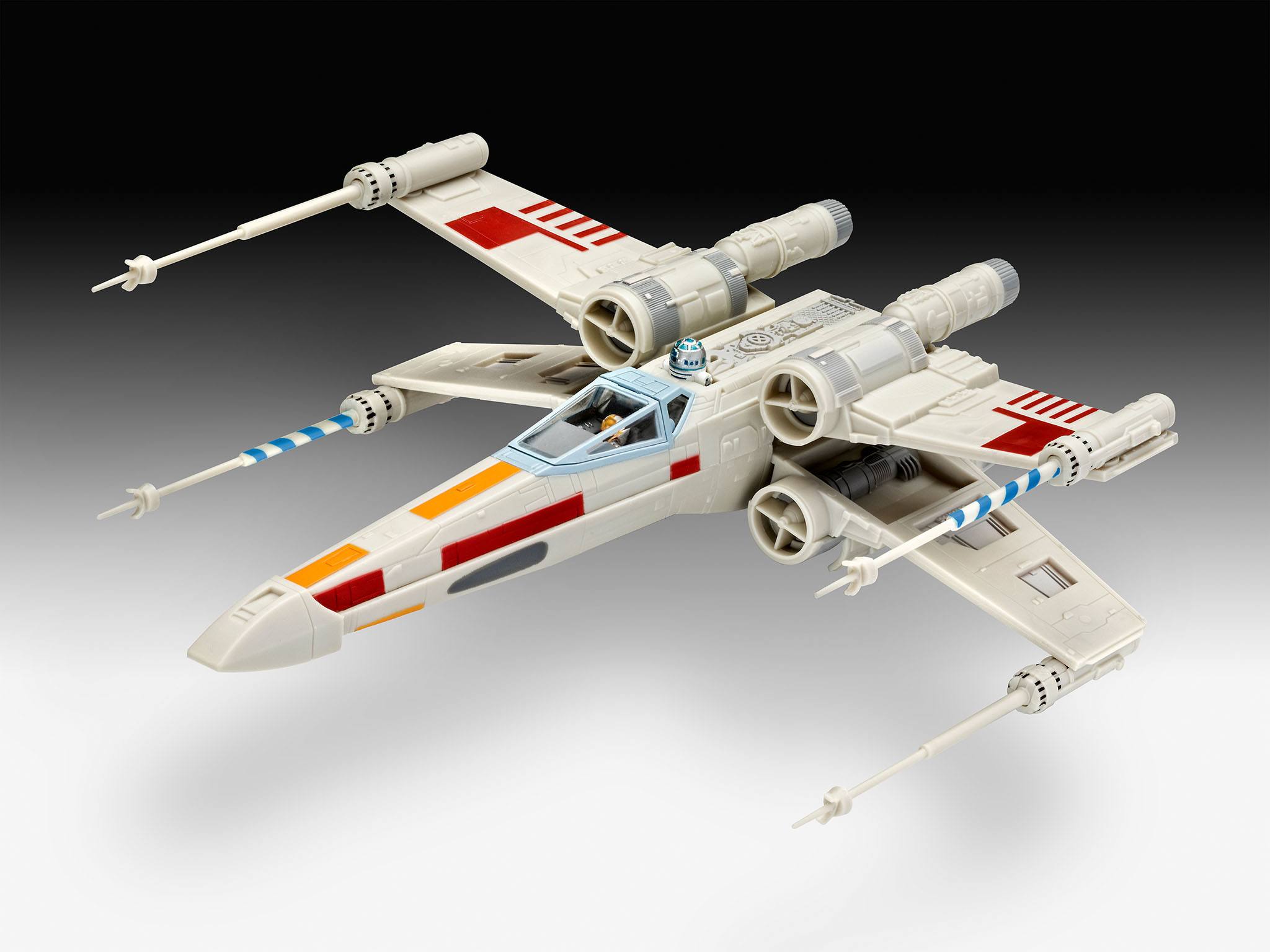 Star Wars Model Kit Gift Set 1/57 X-Wing Fighter & 1/65 TIE Fighter - Bild 12