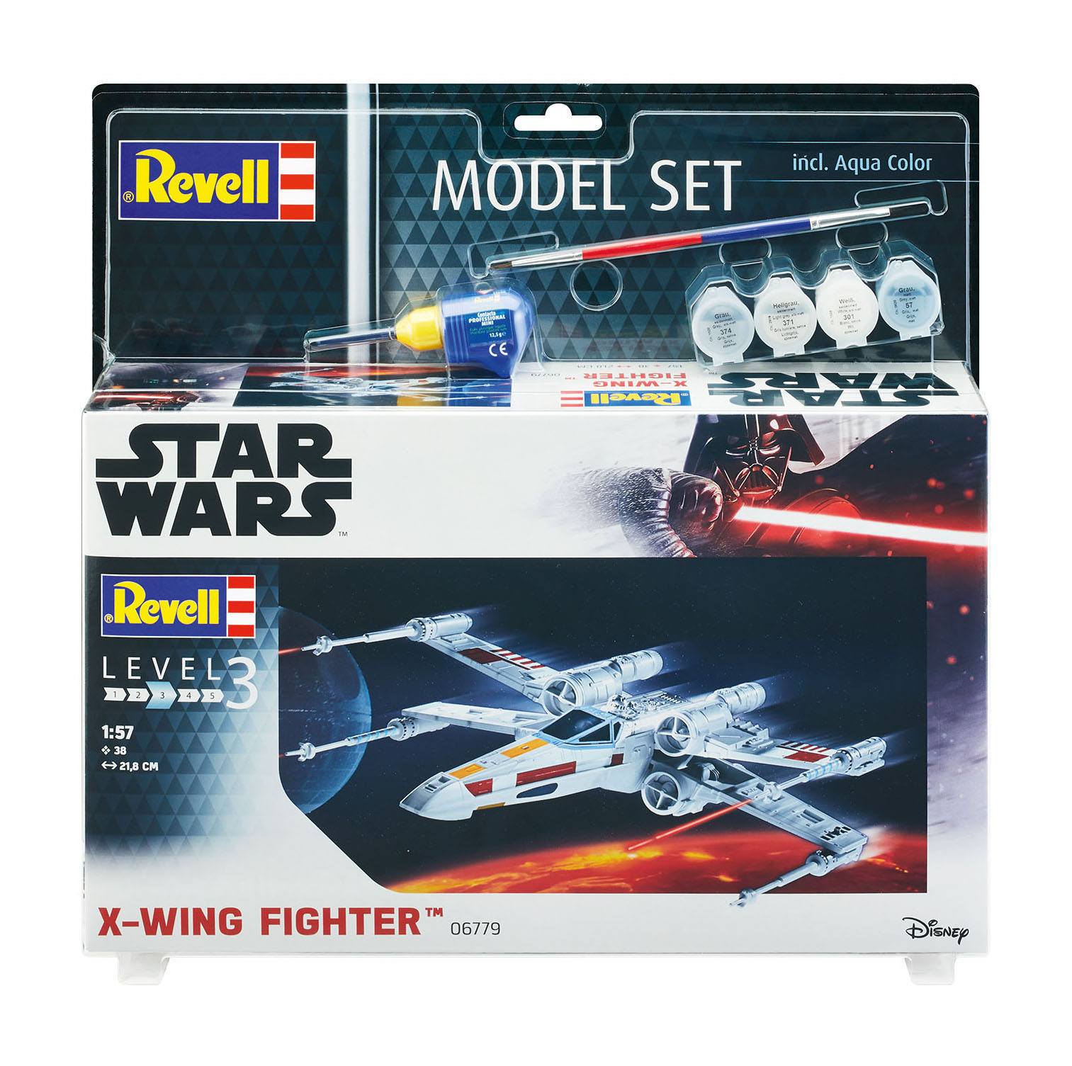Star Wars Model Kit 1/57 X-Wing Fighter - Bild 3