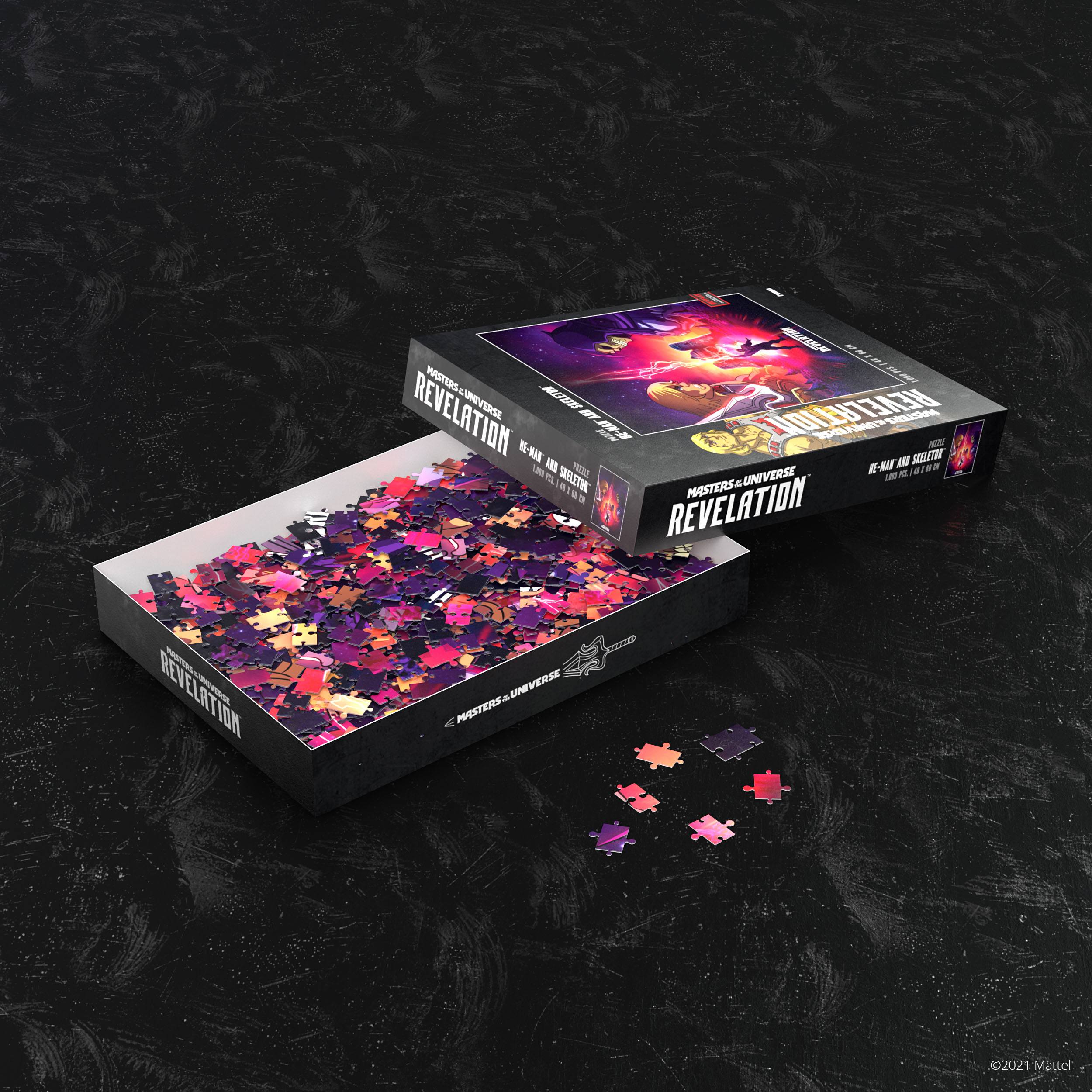Masters of the Universe: Revelation™ Jigsaw Puzzle He-Man™ and Skeletor™ (1000 pieces) - Bild 2