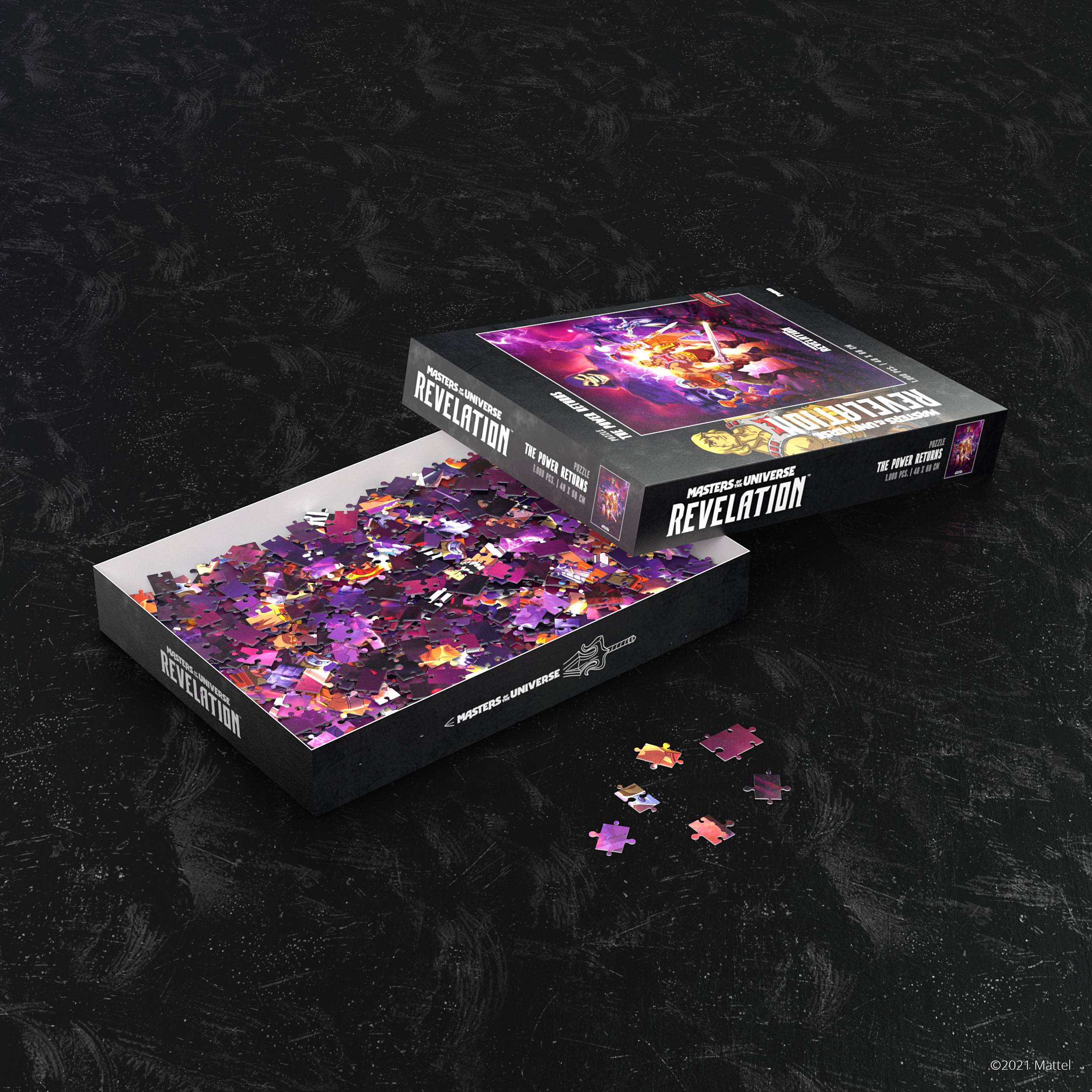 Masters of the Universe: Revelation™ Jigsaw Puzzle The Power Returns (1000 pieces) - Bild 2