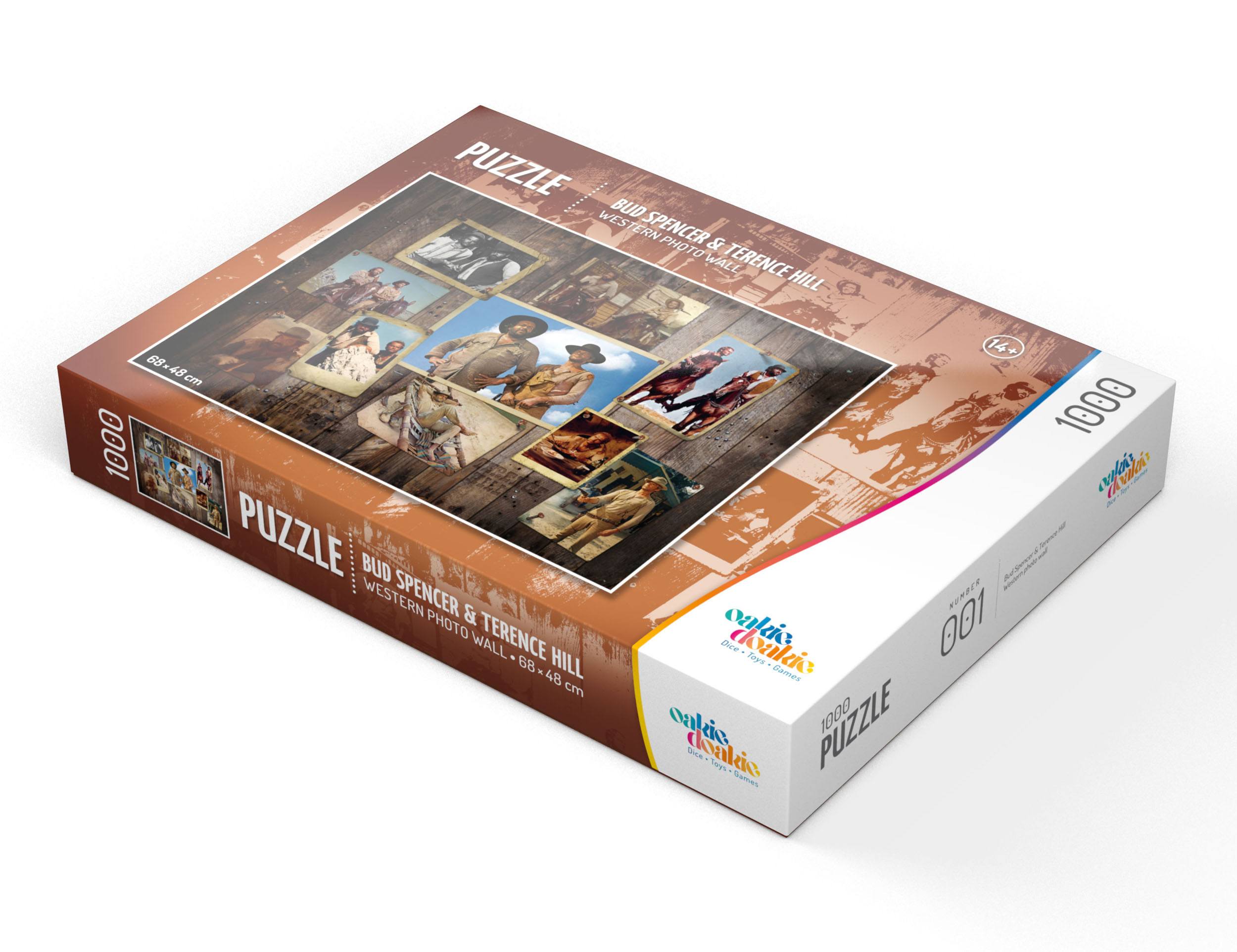 Bud Spencer & Terence Hill Jigsaw Puzzle Western Photo Wall (1000 pieces) - Bild 2