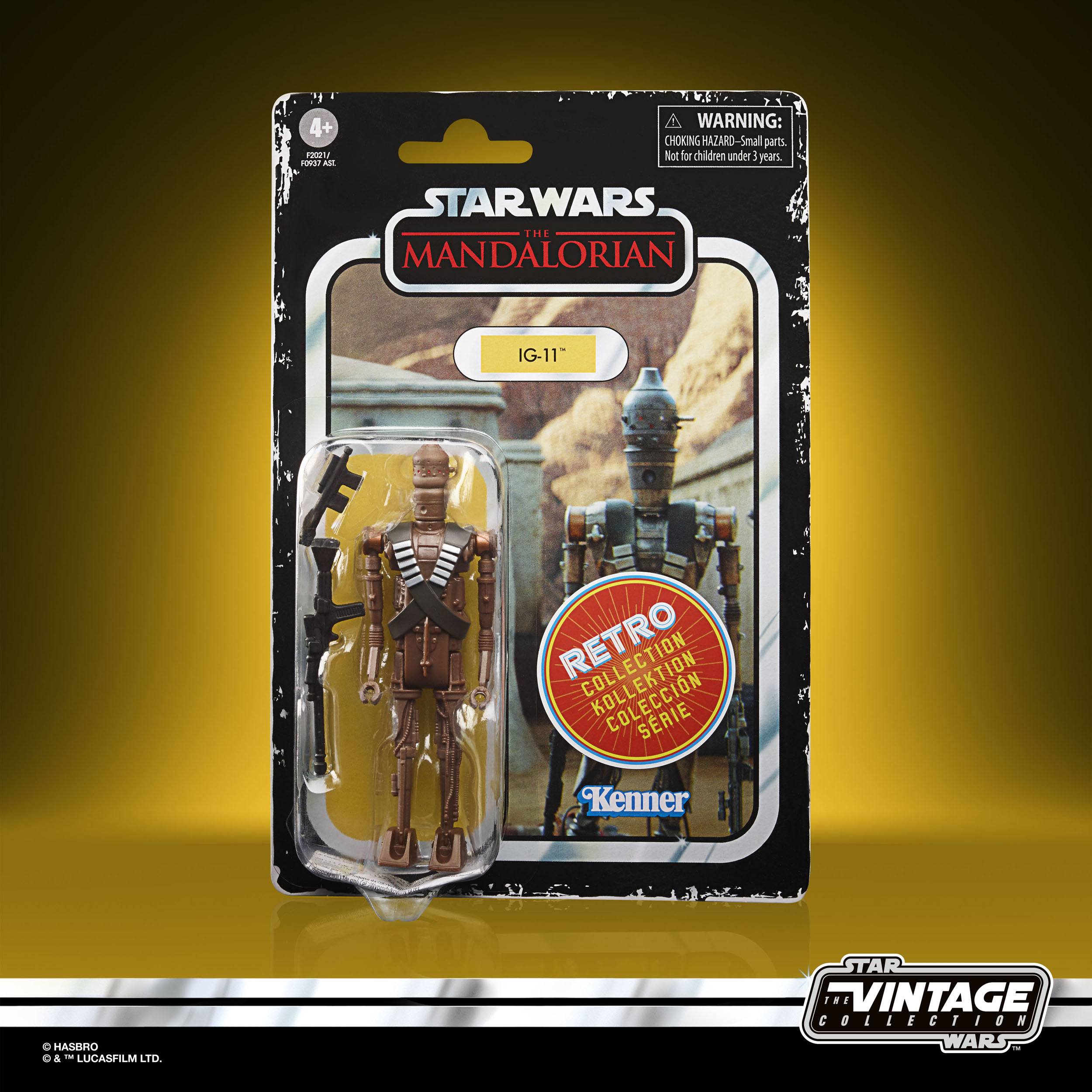 Star Wars The Mandalorian Retro Collection Action Figure 2021 IG-11 10 cm - Bild 5