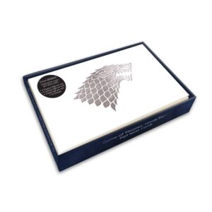 Game of Thrones Foil Note Cards 12-Pack House Sigil 89 x 132 mm