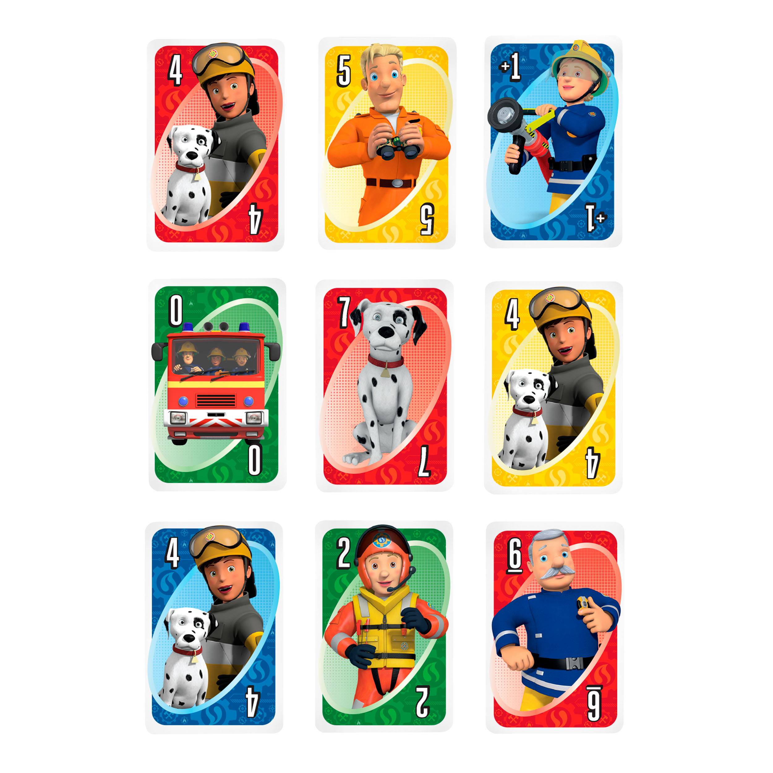 UNO Junior Card Game Fireman Sam - Bild 4