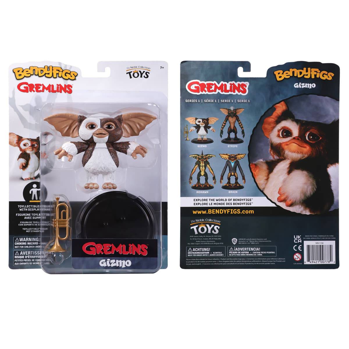 Gremlins Bendyfigs Bendable Figure Gizmo 10 cm - Bild 3