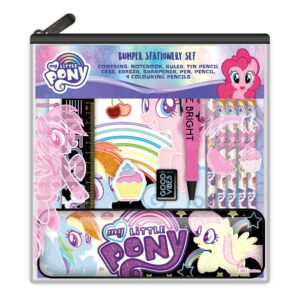 My Little Pony: 12-Piece Stationery Set - Bumper Wallet - Good Vibes