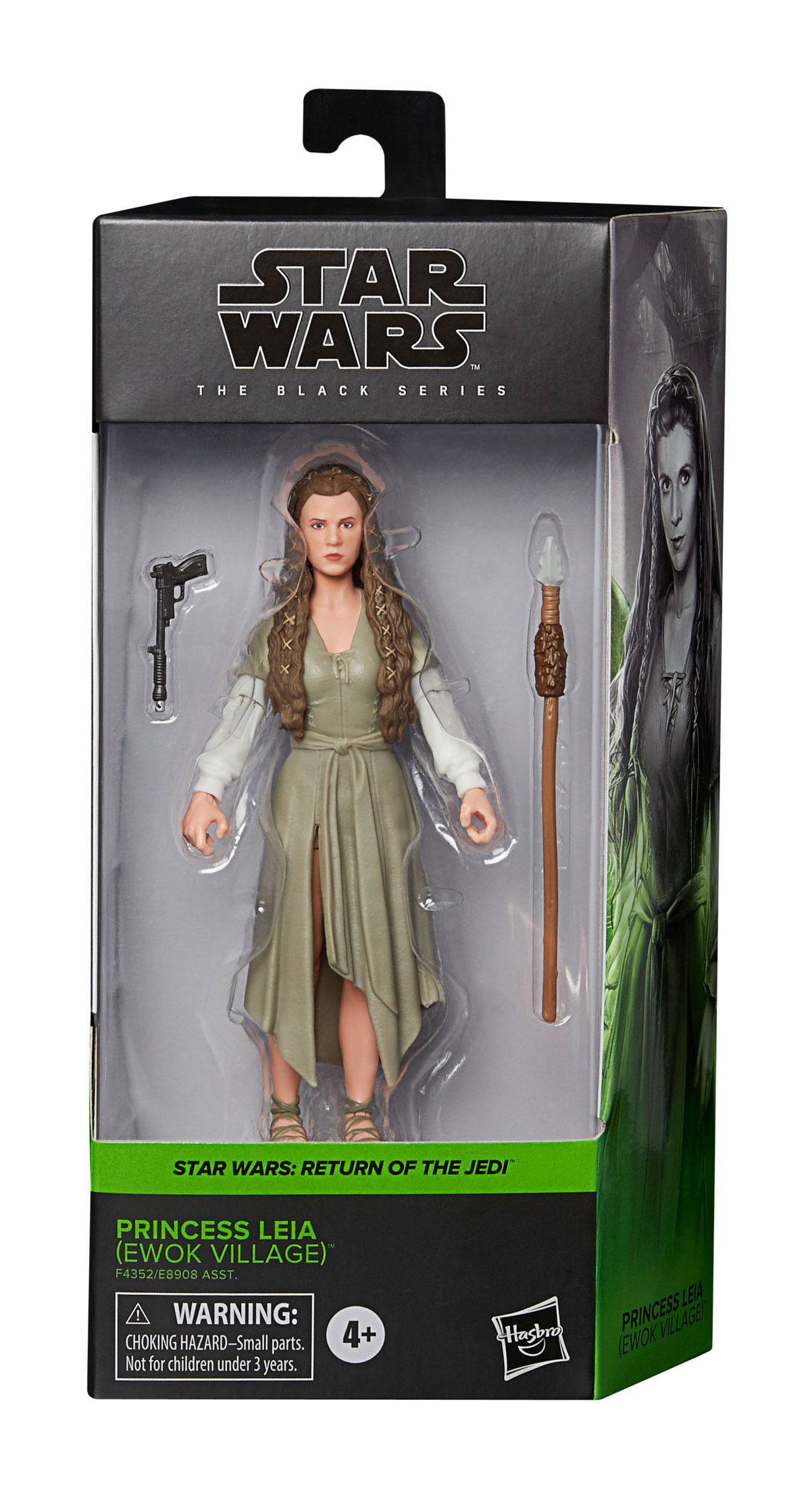Star Wars Episode VI Black Series Action Figure 2022 Princess Leia (Ewok Village) 15 cm - Bild 5