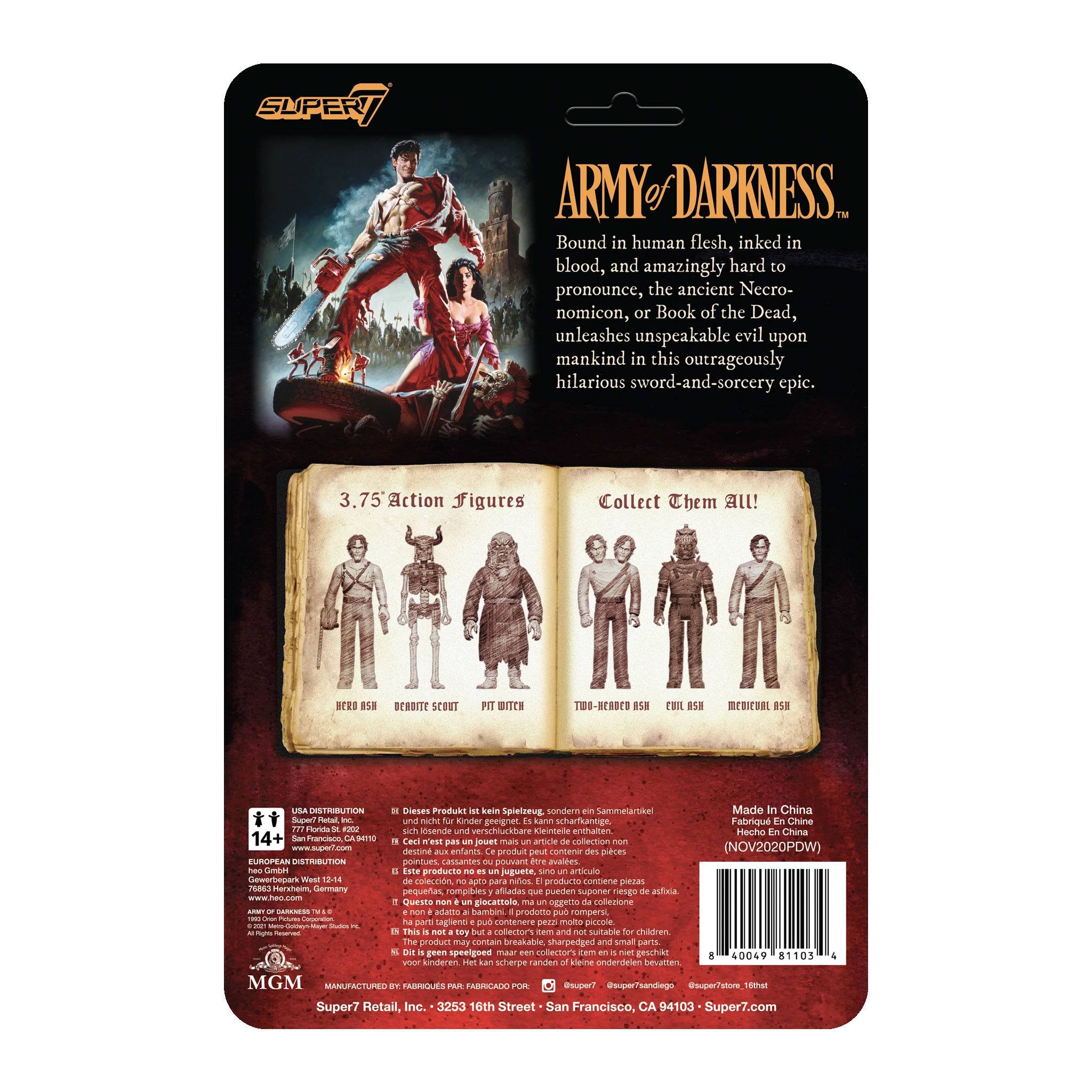 Army Of Darkness ReAction Action Figure Deadite Scout (Midnight) 10 cm - Bild 3