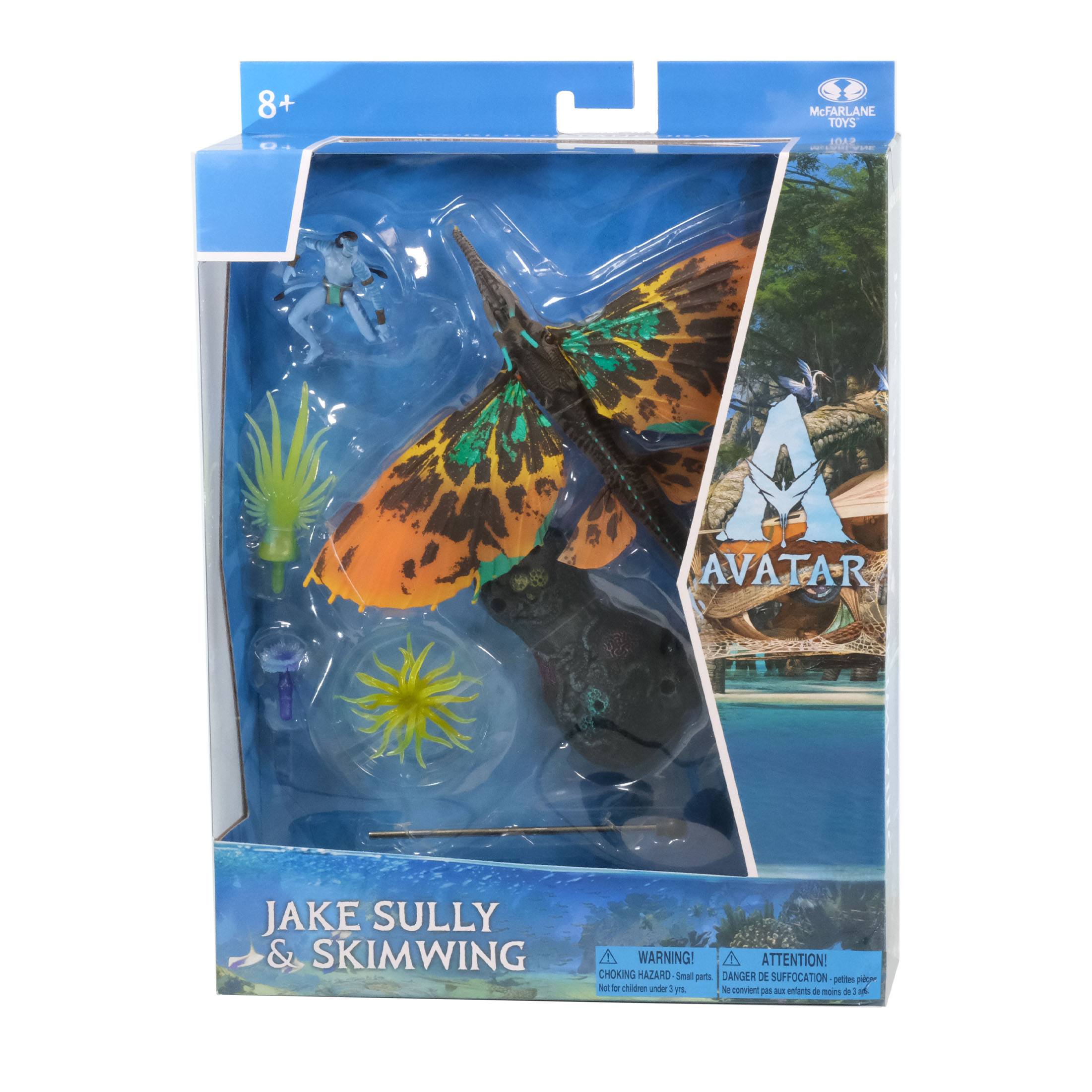 McFarlane Toys Avatar: The Way of Water Deluxe Large Action Figures Jake Sully & Skimwing - Bild 7