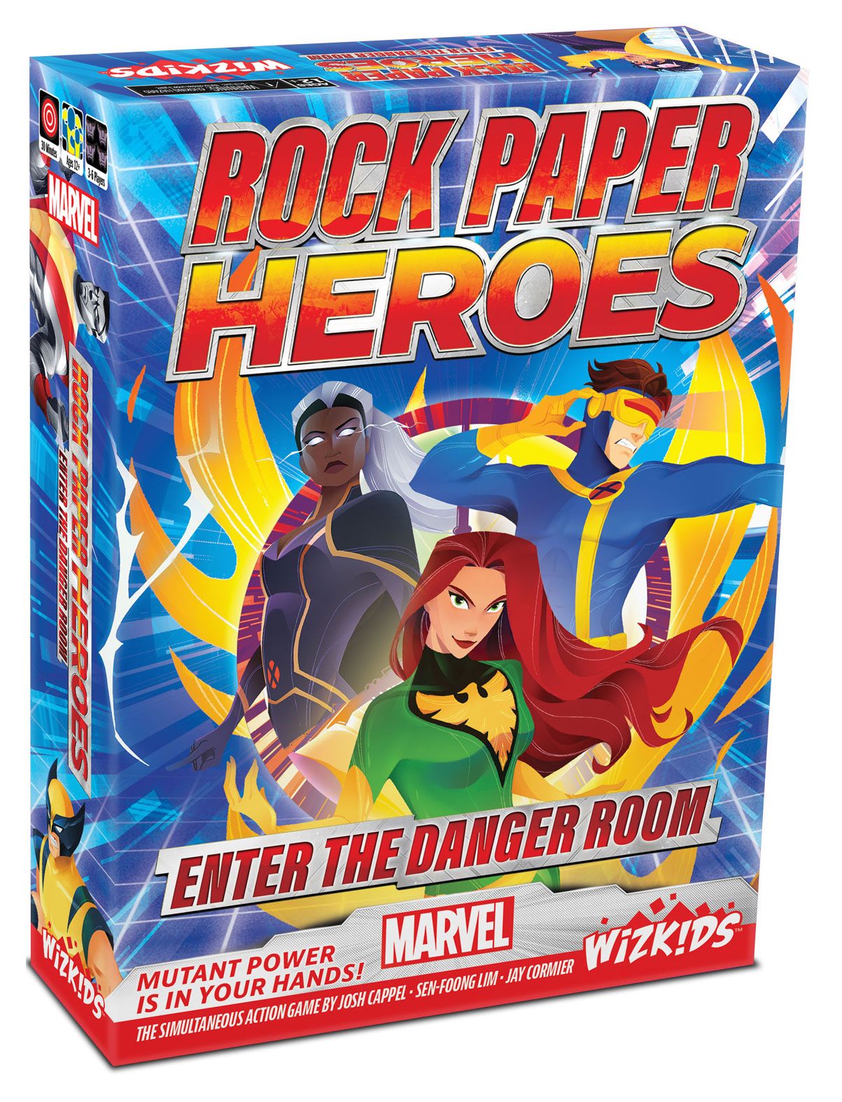 Marvel Board Game Rock Paper Heroes: Enter the Danger Room *English Version*