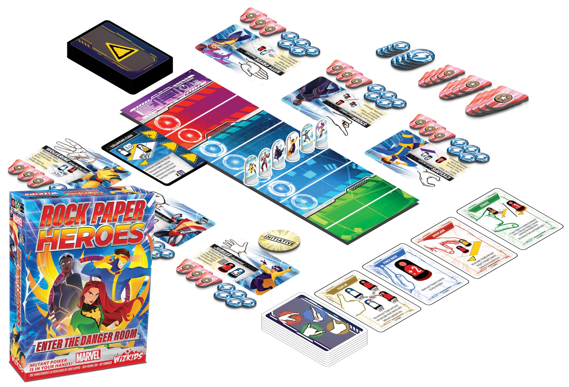Marvel Board Game Rock Paper Heroes: Enter the Danger Room *English Version* - Bild 6