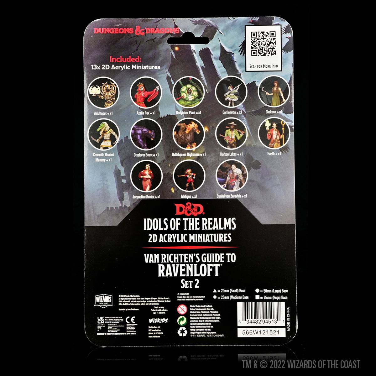 D&D Idols of the Realms 2D Miniatures: Van Richten's Guide to Ravenloft: 2D Set 2 - Bild 11