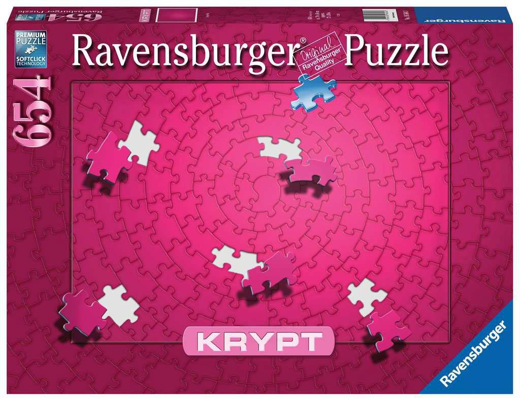 RAVENSBURGER Krypt Jigsaw Puzzle Pink (654 pieces)