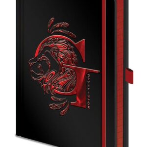 Harry Potter Premium Notebook A5 Gryffindor Foil