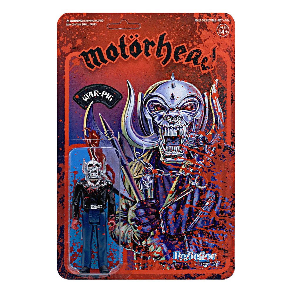 Motorhead ReAction Action Figure Warpig (Bloody) 10 cm - Bild 2