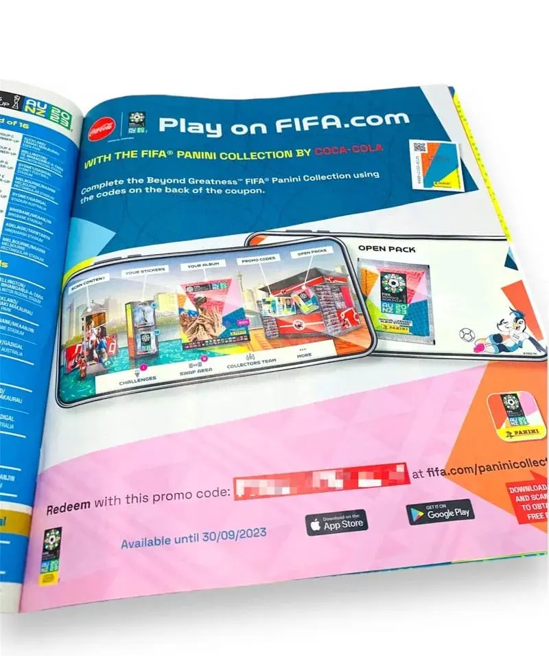 FIFA Women's World Cup 2023 Sticker Collection Album