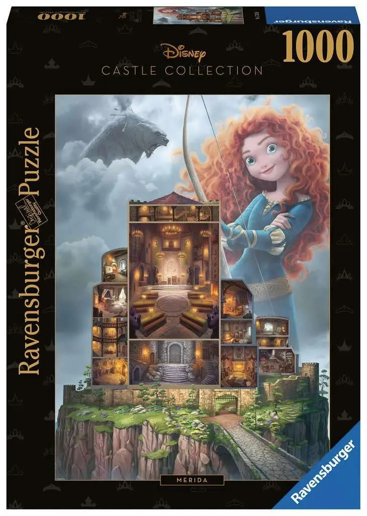 Disney Castle Collection Jigsaw Puzzle Merida (Brave) (1000 pieces)