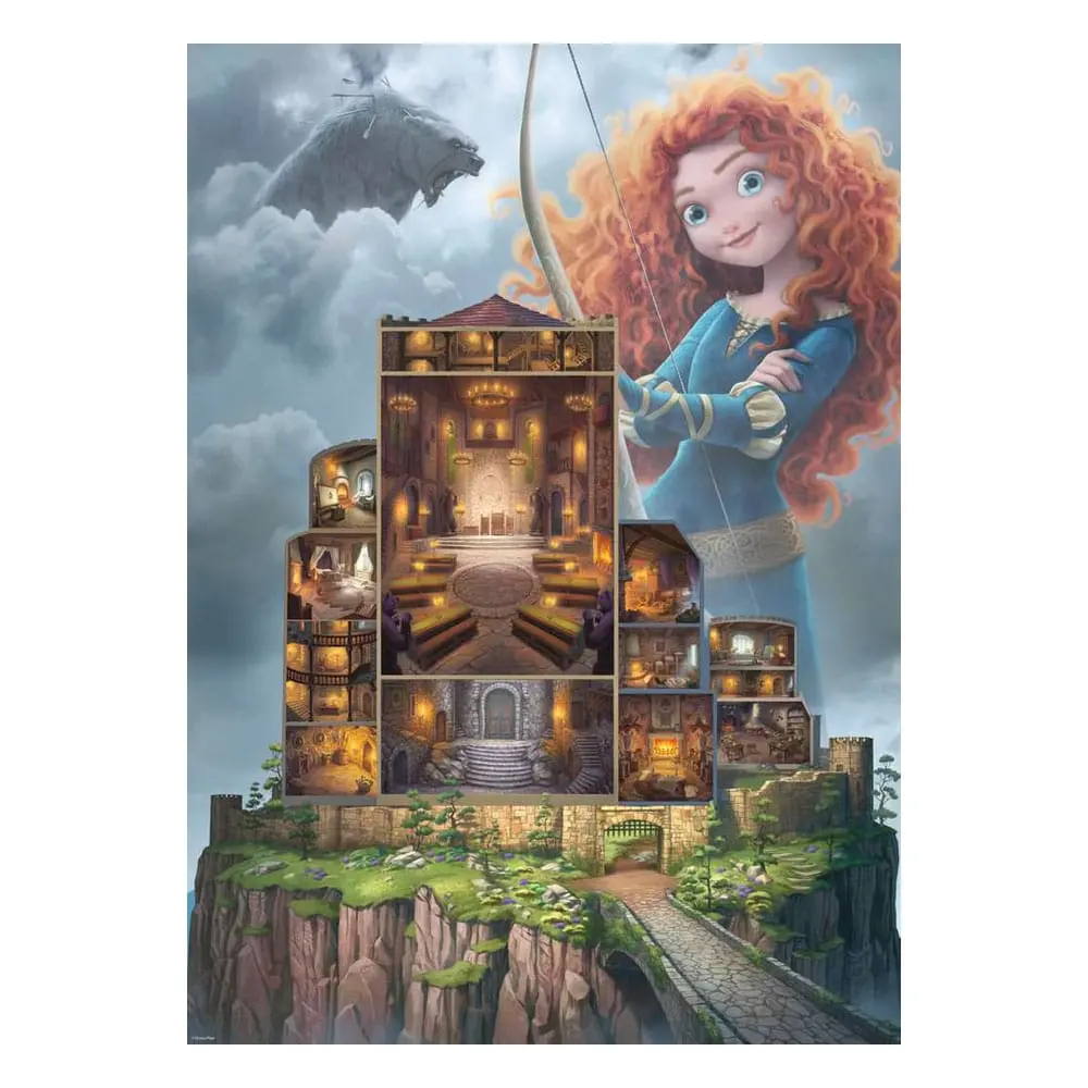 Disney Castle Collection Jigsaw Puzzle Merida (Brave) (1000 pieces)