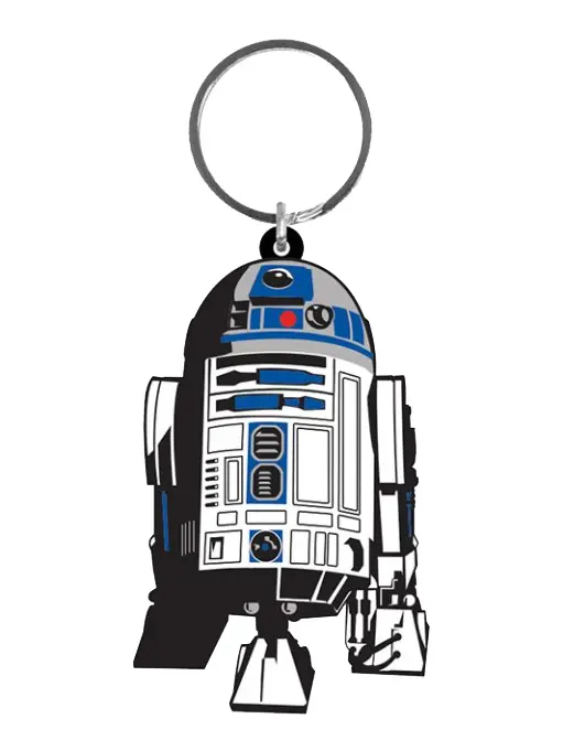 Star Wars Rubber Keychain R2-D2 6 cm