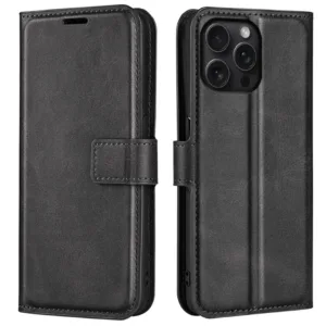 iPhone 16 Pro Max Cover with card slots - Black