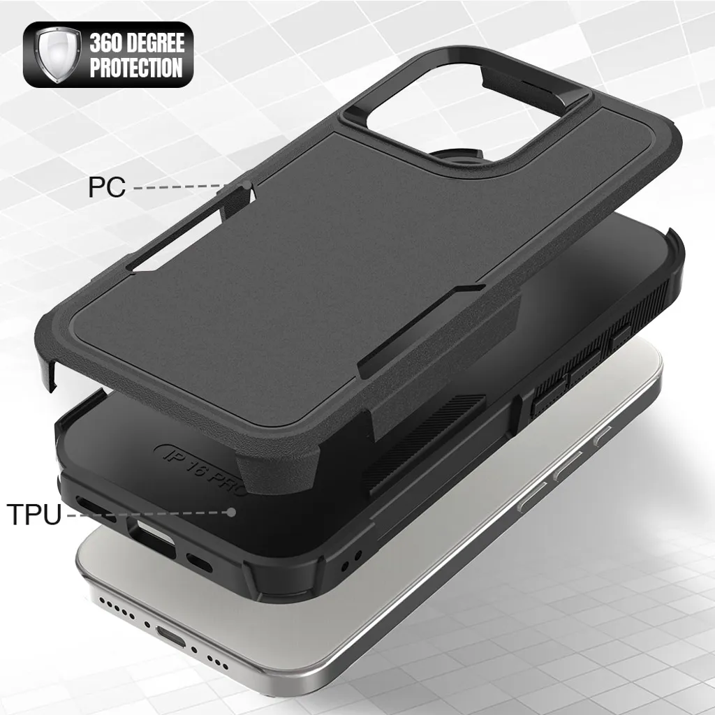 iPhone 16 Pro 2-in-1 case - Black - Bild 2