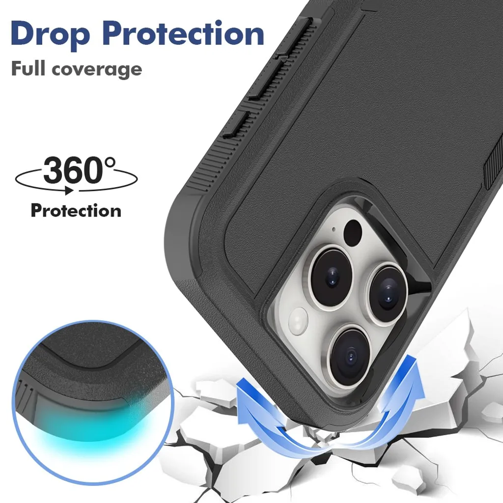 iPhone 16 Pro 2-in-1 case - Black - Bild 3
