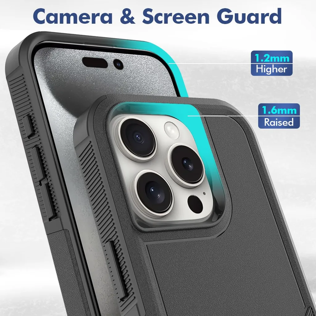 iPhone 16 Pro 2-in-1 case - Black - Bild 4