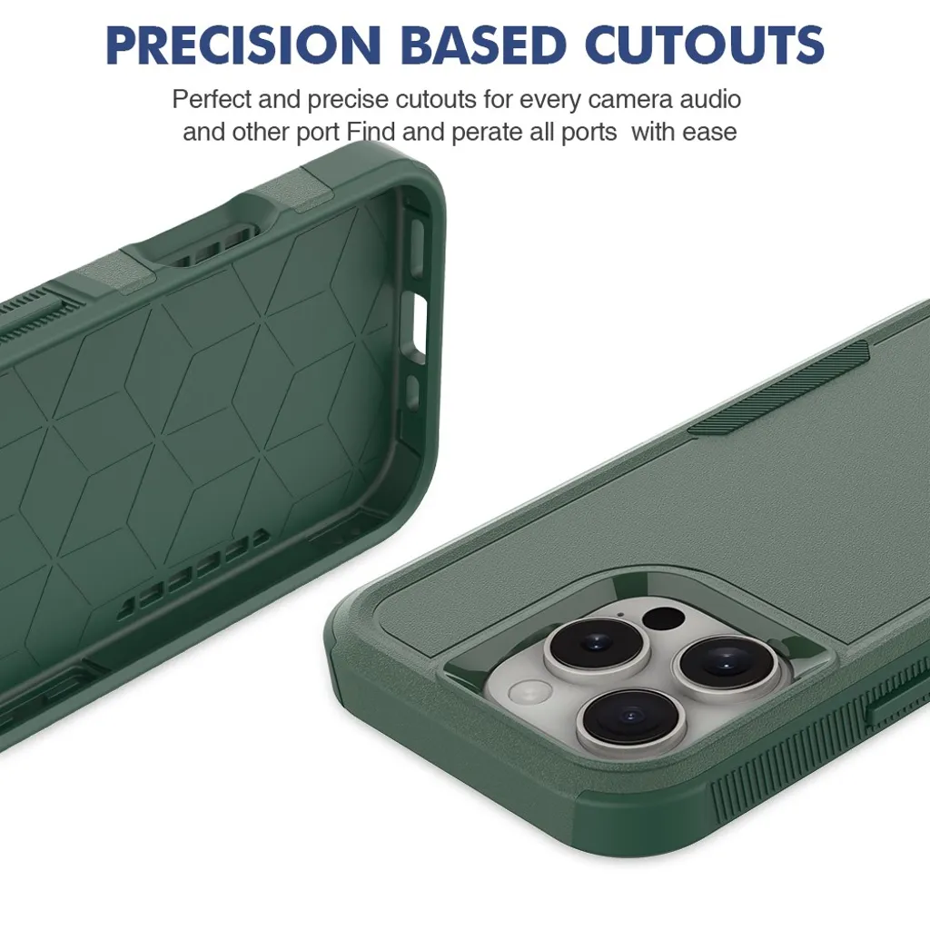 iPhone 16 Pro 2-in-1 case - Dark Green - Bild 5